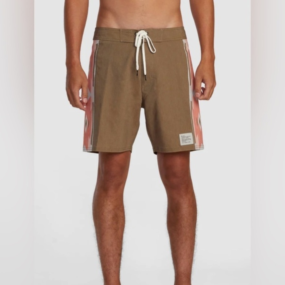 RVCA Two Harbors Trunk Elastic Waist